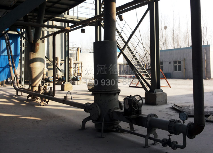 冠德氣力連續(xù)輸灰泵現(xiàn)場